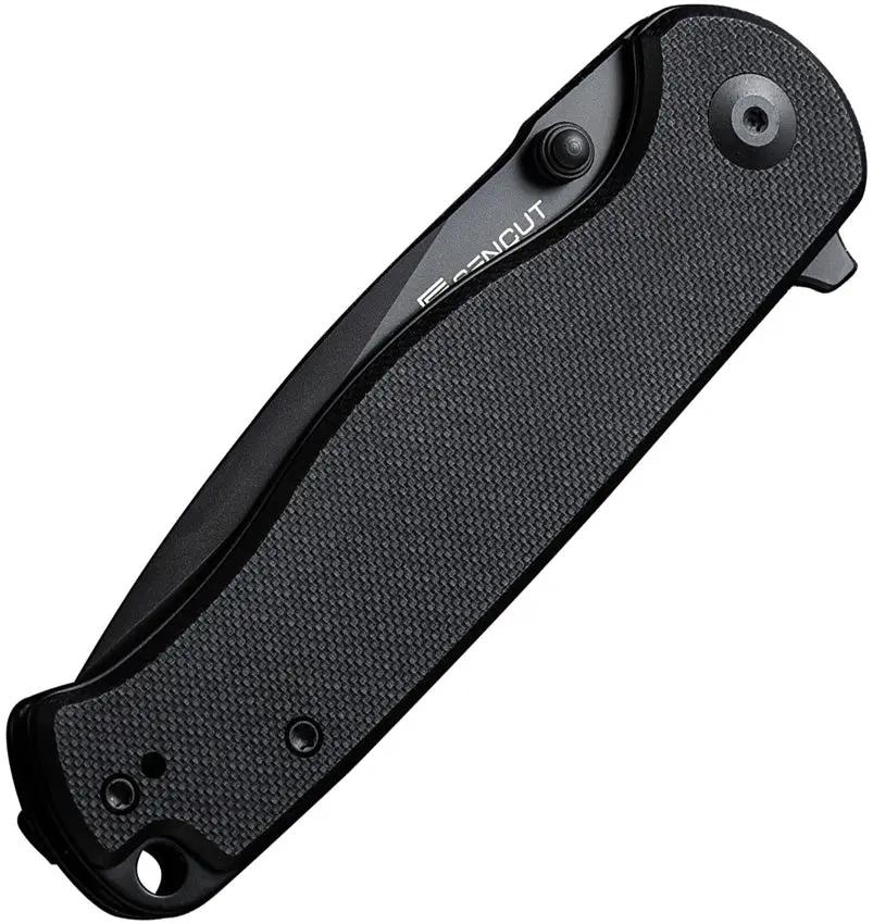SENCUT Errant Linerlock Black G10 S23054B-1 by SENCUT