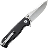 SENCUT Errant Linerlock Black Micarta S23054B-3 by SENCUT