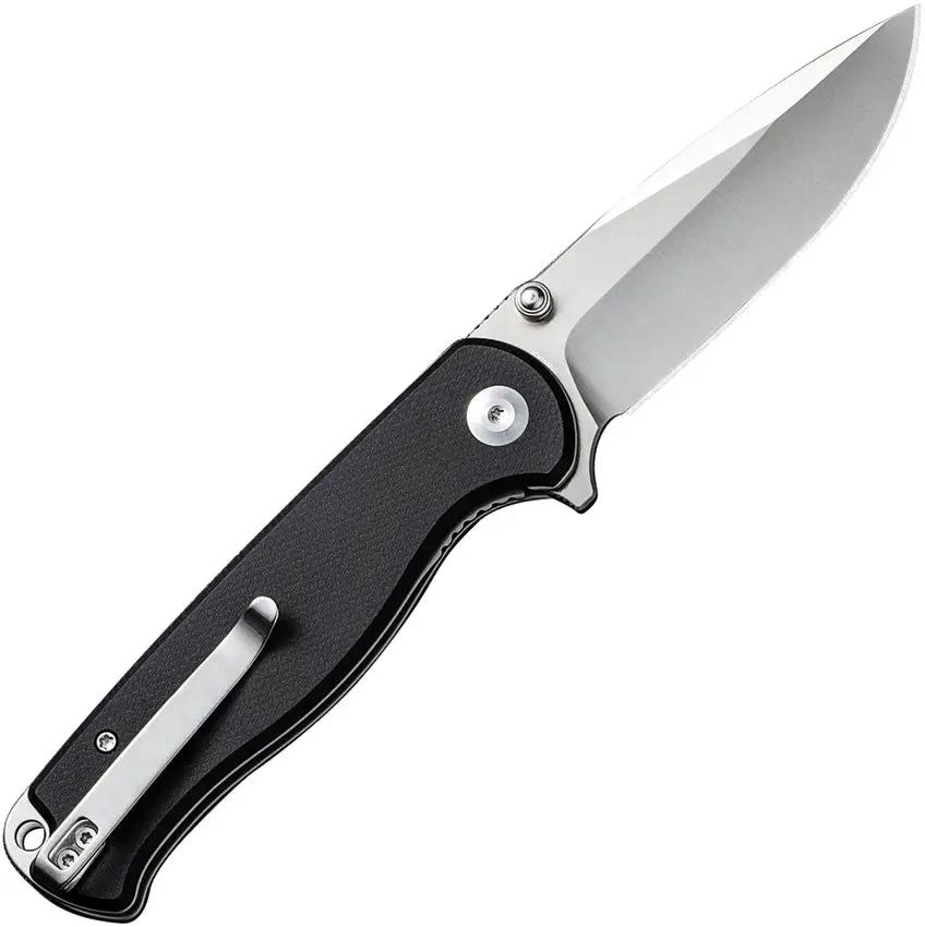 SENCUT Errant Linerlock Black Micarta S23054B-3 by SENCUT