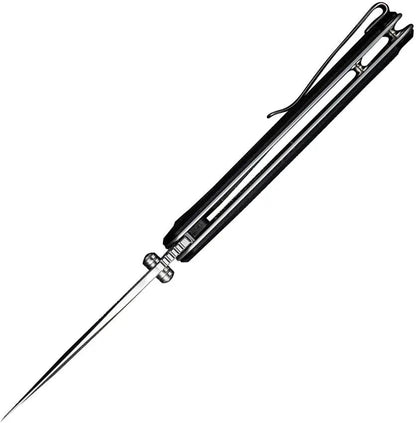SENCUT Errant Linerlock Black Micarta S23054B-3 by SENCUT