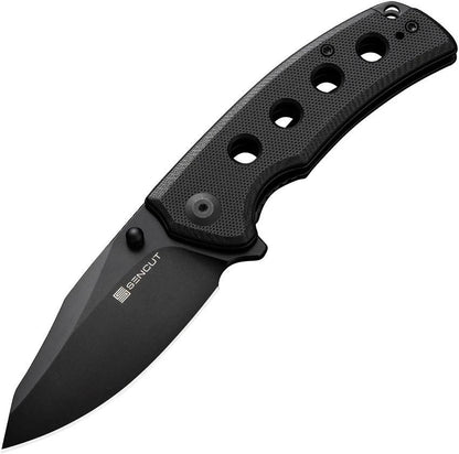 SENCUT Excalis Linerlock Black G10 S23068-1 by SENCUT