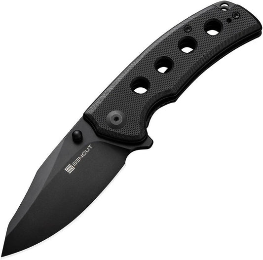 SENCUT Excalis Linerlock Black G10 S23068-1 by SENCUT