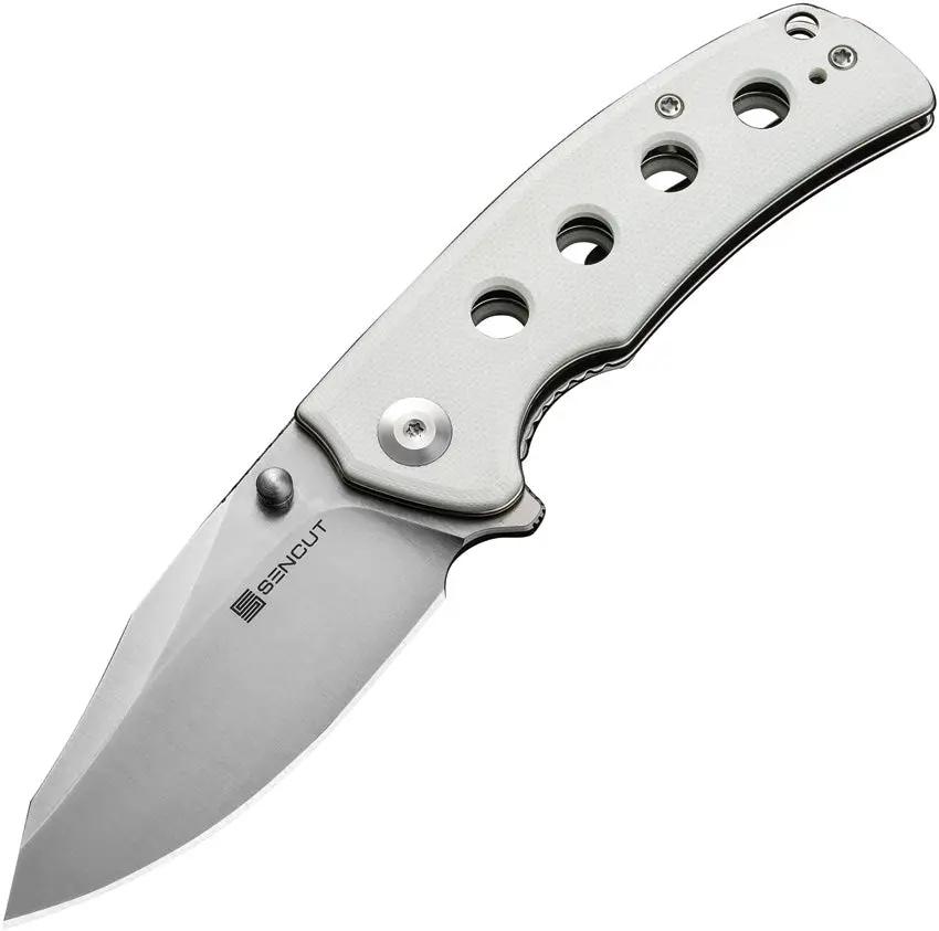 SENCUT Excalis Linerlock White G10 S23068-2 by SENCUT