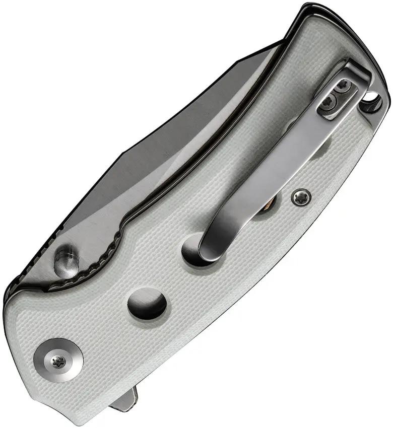 SENCUT Excalis Linerlock White G10 S23068-2 by SENCUT
