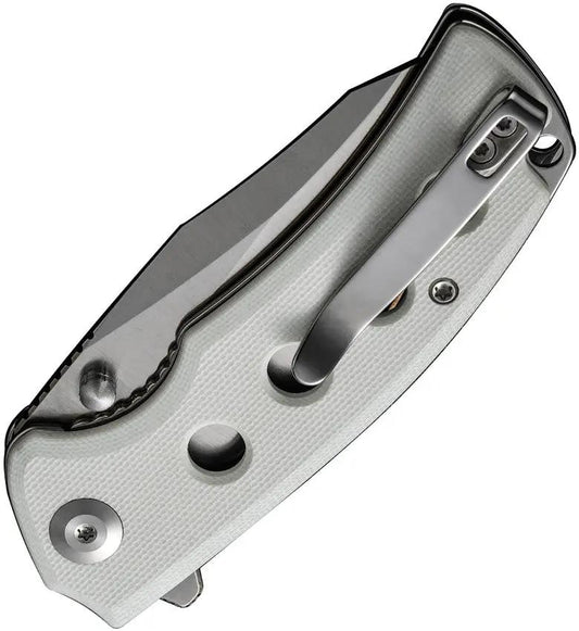 SENCUT Excalis Linerlock White G10 S23068-2 by SENCUT