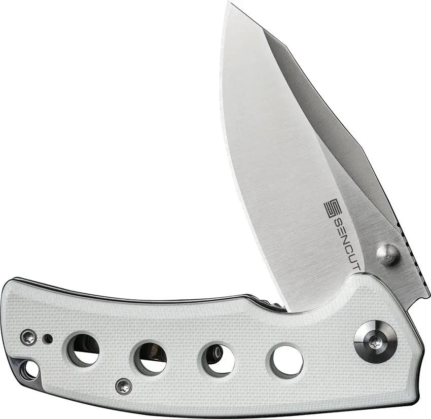 SENCUT Excalis Linerlock White G10 S23068-2 by SENCUT