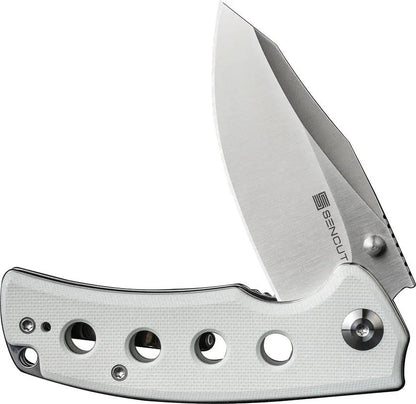 SENCUT Excalis Linerlock White G10 S23068-2 by SENCUT