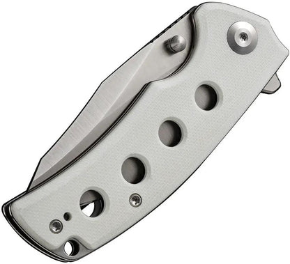 SENCUT Excalis Linerlock White G10 S23068-2 by SENCUT