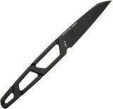 SENCUT TEXO Neck Knife S23095-1 - 5 Inch Overall, Stonewashed 9Cr18MoV Blade With Skeletonized Handle by SENCUT
