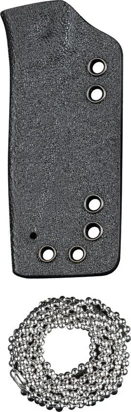 SENCUT TEXO Neck Knife SW S23095-2 - 9Cr18MoV Blade, 5 Inch Overall Skeletonized One Piece Handle Kydex Neck Sheath by SENCUT