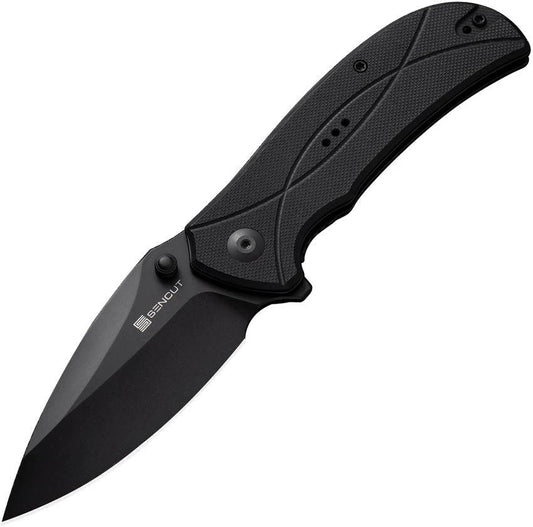 SENCUT Hyrax Linerlock Black S23097-1 by SENCUT