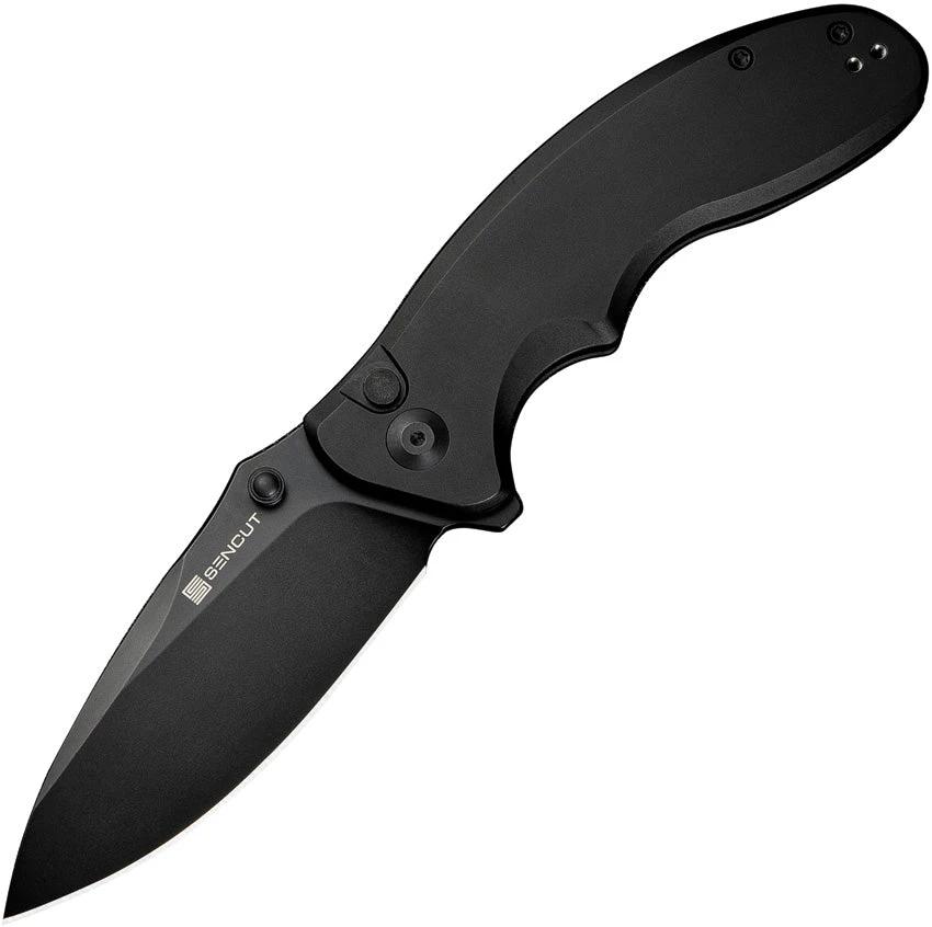 SENCUT Cybrix Button Lock Black S23098A-1 by SENCUT