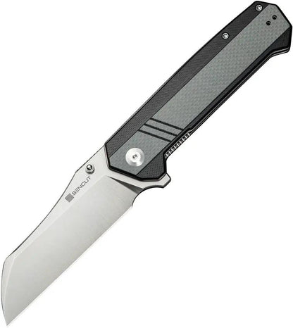SENCUT Draxor Linerlock Black/Gray S24035-3 by SENCUT