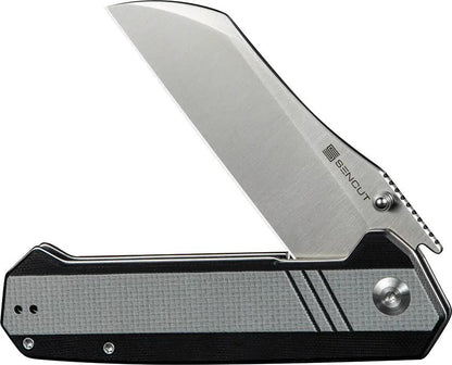 SENCUT Draxor Linerlock Black/Gray S24035-3 by SENCUT