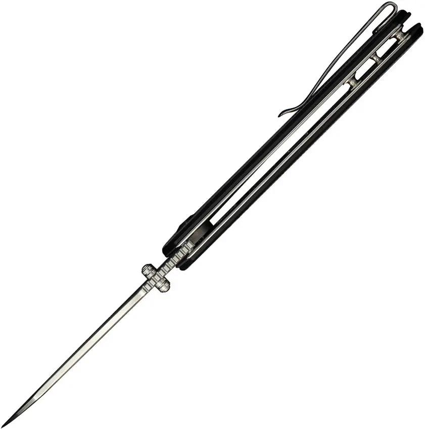 SENCUT Draxor Linerlock Black/Gray S24035-3 by SENCUT