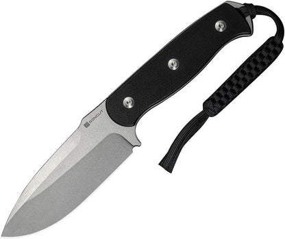 SENCUT Toxodon Fixed Blade Black S24036-1 by SENCUT