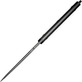 SENCUT Toxodon Fixed Blade - 9Cr18MoV Drop Point, Full Tang, Black G10 Handle, Kydex Sheath by SENCUT