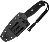SENCUT Toxodon Fixed Blade - 9Cr18MoV Drop Point, Full Tang, Black G10 Handle, Kydex Sheath by SENCUT