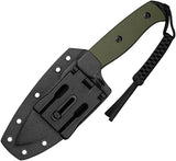 Sencut Toxodon Fixed Blade Od S24036-2 - 9Cr18MoV Blade With Od Green G10 Handle And Full Tang by SENCUT