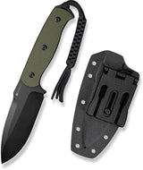 Sencut Toxodon Fixed Blade Od S24036-2 - 9Cr18MoV Blade With Od Green G10 Handle And Full Tang by SENCUT