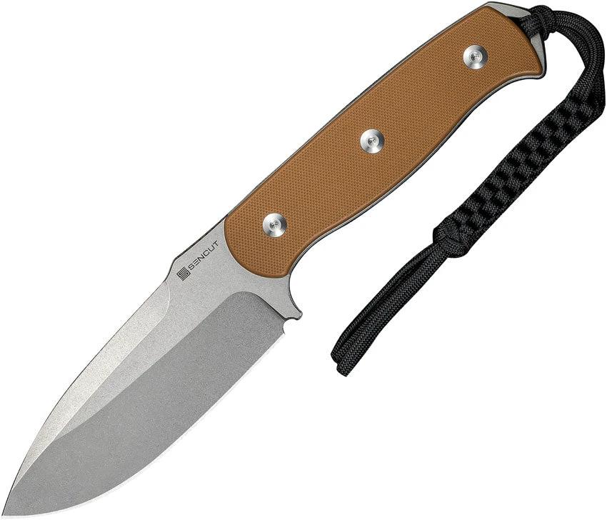 SENCUT Toxodon Fixed Blade Brn G10 S24036-3 by SENCUT