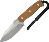 SENCUT Toxodon Fixed Blade Brn G10 S24036-3 by SENCUT