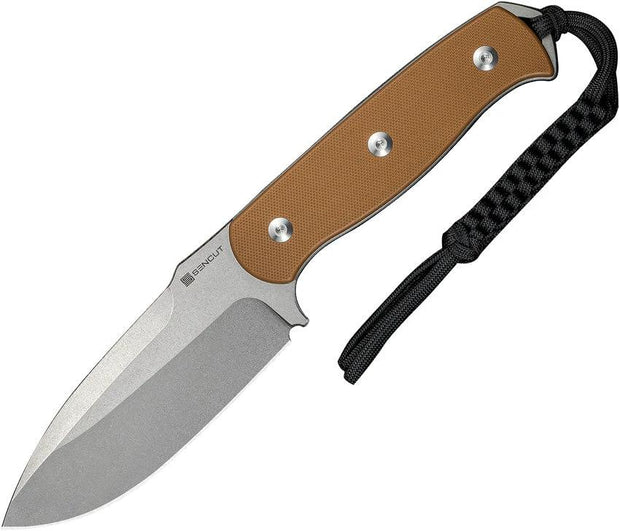 SENCUT Toxodon Fixed Blade Brn G10 S24036-3 by SENCUT