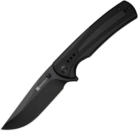 SENCUT Regnator Linerlock Black G10 S24057-1 by SENCUT