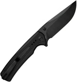 SENCUT Regnator Linerlock - Black G10 Handle and 3.5 Inch 9Cr18MoV Blade with Pocket Clip by SENCUT