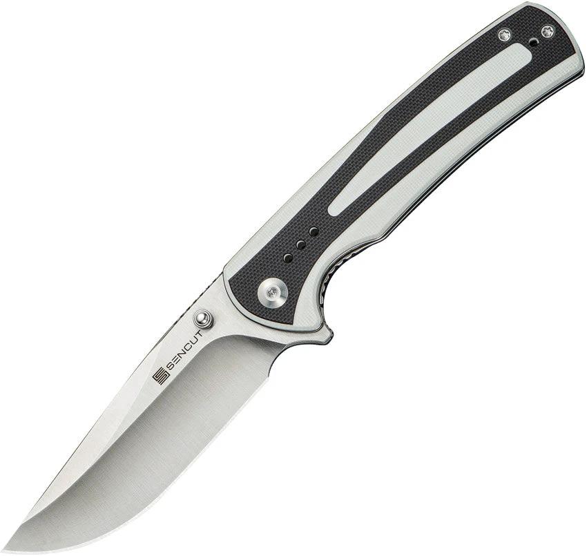 SENCUT Regnator Linerlock Wht/Black S24057-3 by SENCUT