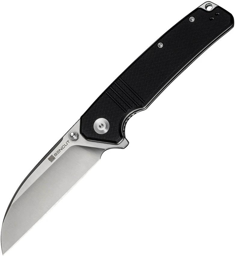 SENCUT Awassi Linerlock Black G10 S24065-1 by SENCUT