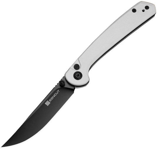 SENCUT Skelfin Button Lock White S25007-1 by SENCUT