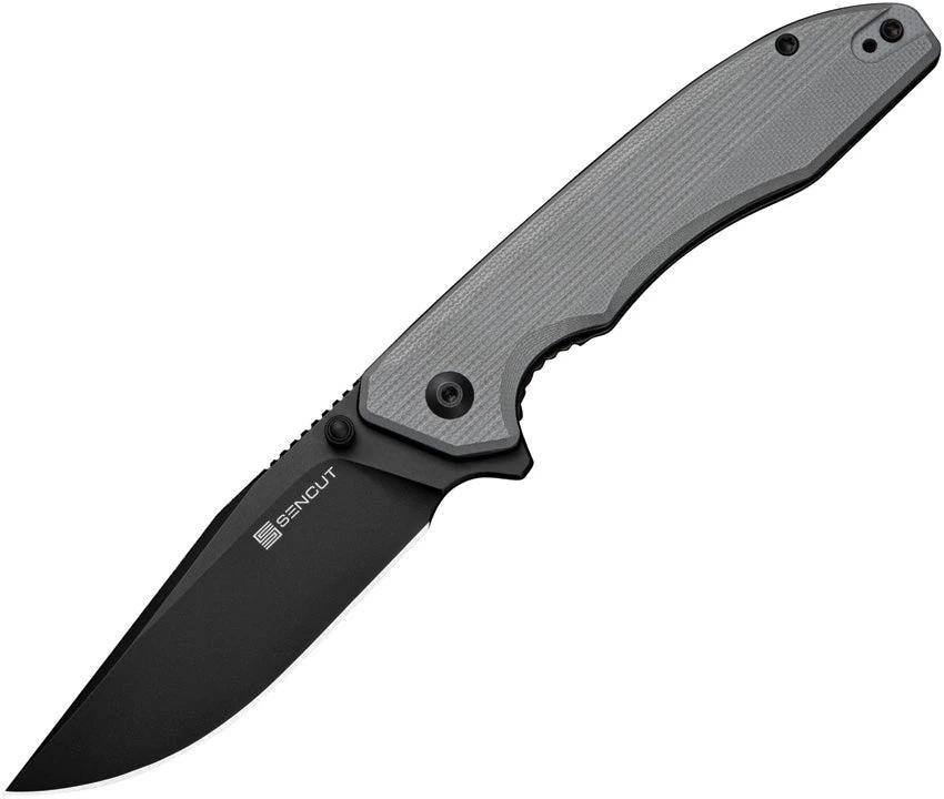 SENCUT Sylor Linerlock Gray G10 S25056-1 by SENCUT