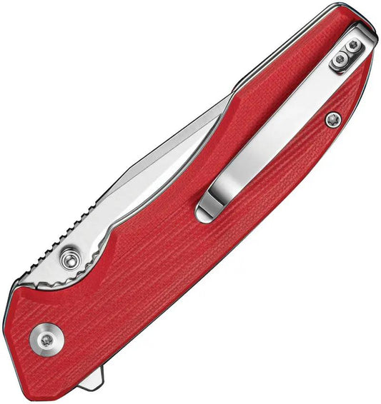 SENCUT Sylor Linerlock Red G10 S25056-3 by SENCUT