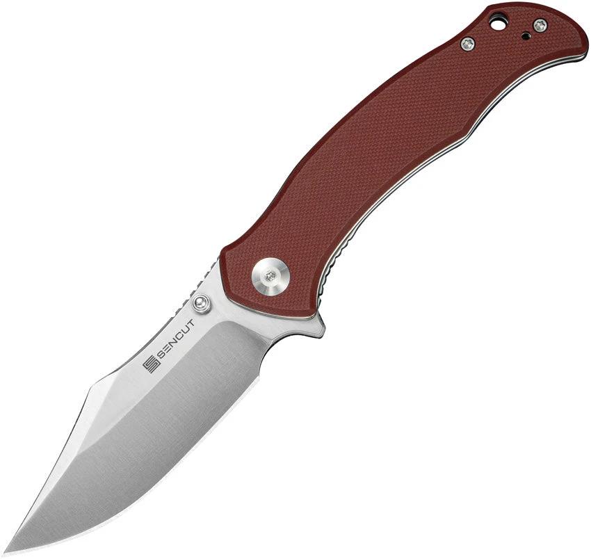 SENCUT Tauron Linerlock Burgundy S25060-2 by SENCUT
