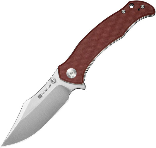 SENCUT Tauron Linerlock Burgundy S25060-2 by SENCUT