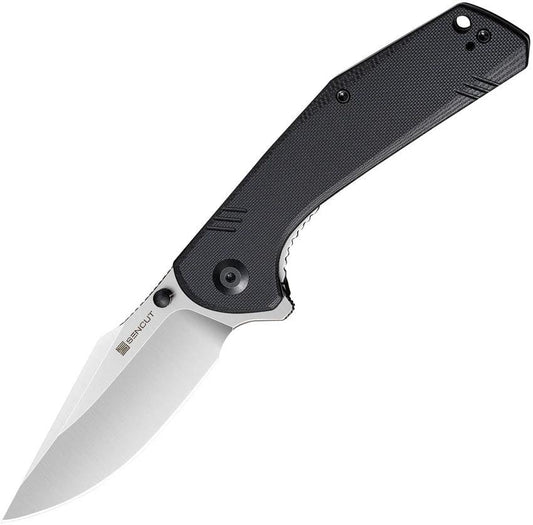 SENCUT Actium Linerlock Black G10 SA02B by SENCUT