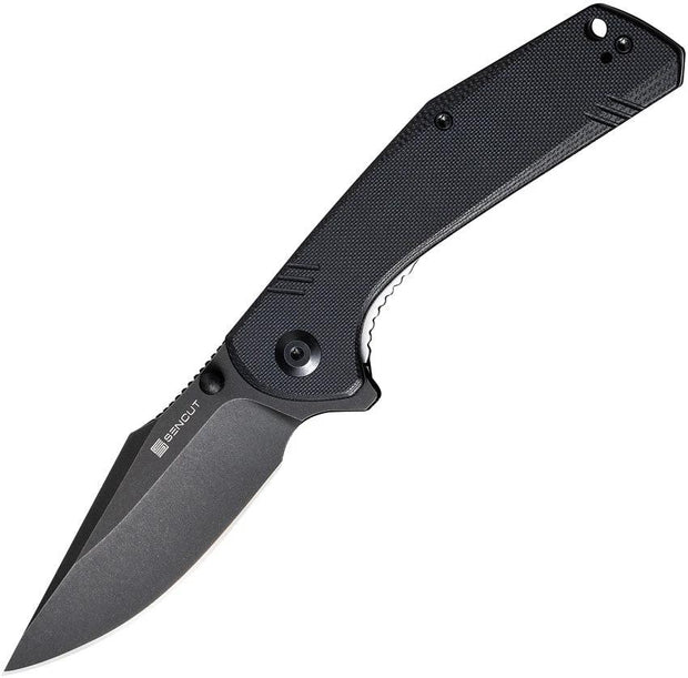 SENCUT Actium Linerlock Black G10 SA02C by SENCUT