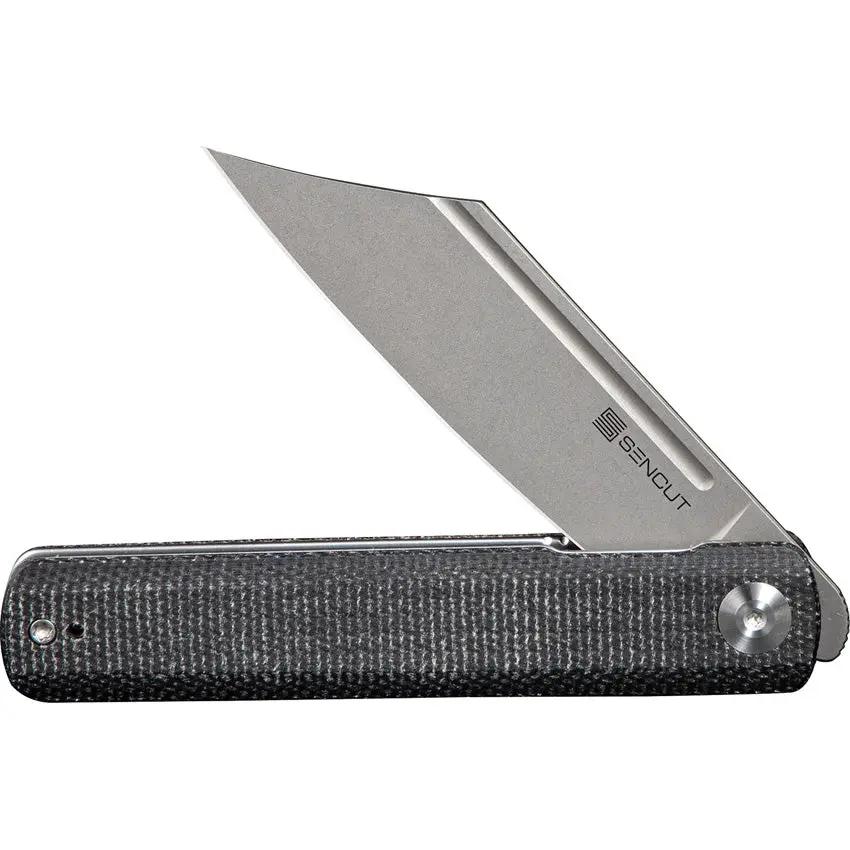 SENCUT Bronte Linerlock Micarta SA08A by SENCUT