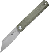 SENCUT Bronte Linerlock Micarta Grn SA08B by SENCUT