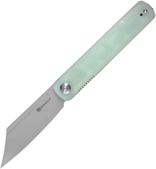 SENCUT Bronte Linerlock Jade G10 SA08C by SENCUT