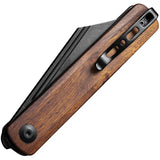 SENCUT Bronte Linerlock Wood SA08E - 9Cr18MoV Stainless Blade EDC Knife With Wood Handle by SENCUT