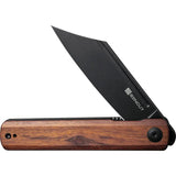 SENCUT Bronte Linerlock Wood SA08E - 9Cr18MoV Stainless Blade EDC Knife With Wood Handle by SENCUT