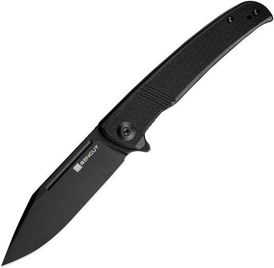 SENCUT Brazoria Linerlock Black G10 SA12A by SENCUT