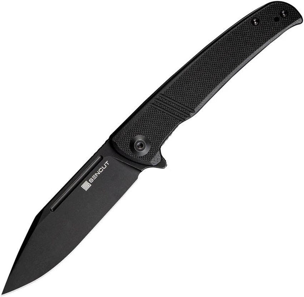 SENCUT Brazoria Linerlock Black G10 SA12A by SENCUT