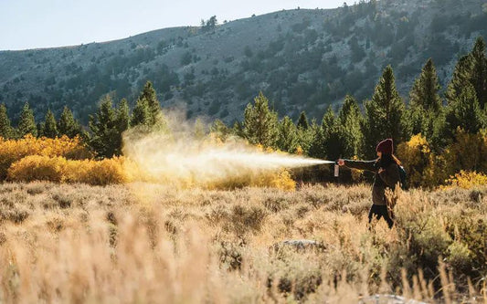 Sabre Frontiersman Bear Spray - 7.9oz, 30 Ft Stream, 2 Percent Capsaicinoids, Heaviest Fog Burst by Sabre