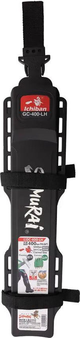Samurai Ichiban Curved Saw 400mm - Impulse Hardened Blade With Tri Edge Tooth Design And Leg Straps Sheath by Samurai
