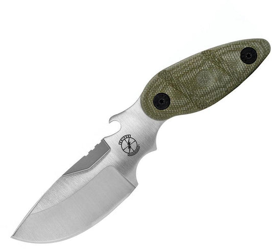Sniper Bladeworks Skinner Satin/OD SKINNERODGSAT by Sniper Bladeworks