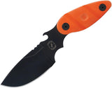 Sniper Bladeworks Skinner Black/Orange SKINNERORGBLK by Sniper Bladeworks