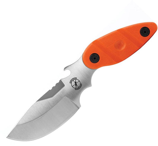 Sniper Bladeworks Skinner Satin/Orange SKINNERORGSAT by Sniper Bladeworks